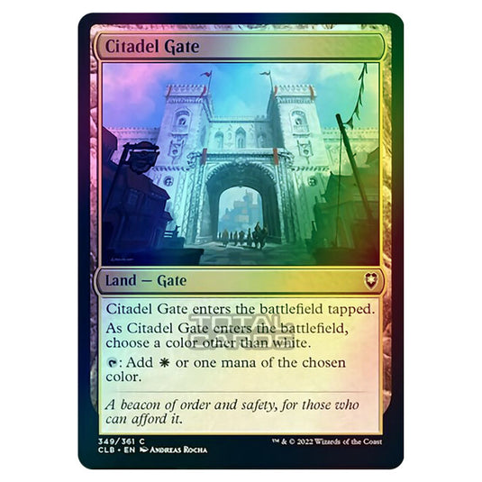 Magic The Gathering - Commander Legends - Battle for Baldur's Gate - Citadel Gate - 349/361 (Foil)