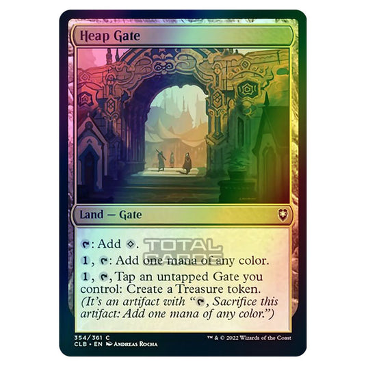 Magic The Gathering - Commander Legends - Battle for Baldur's Gate - Heap Gate - 354/361 (Foil)