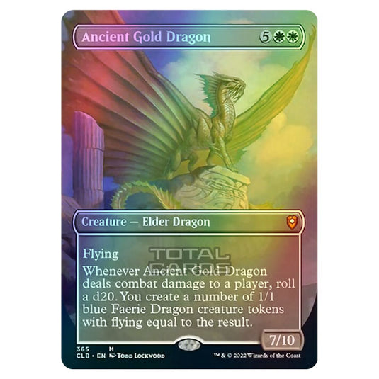 Magic The Gathering - Commander Legends - Battle for Baldur's Gate - Ancient Gold Dragon - 365/361 (Foil)