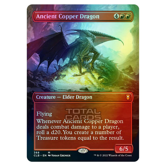 Magic The Gathering - Commander Legends - Battle for Baldur's Gate - Ancient Copper Dragon - 368/361 (Foil)