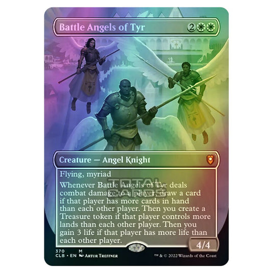 Magic The Gathering - Commander Legends - Battle for Baldur's Gate - Battle Angels of Tyr - 370/361 (Foil)