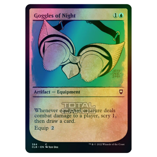 Magic The Gathering - Commander Legends - Battle for Baldur's Gate - Goggles of Night - 384/361 (Foil)