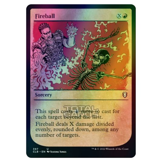 Magic The Gathering - Commander Legends - Battle for Baldur's Gate - Fireball - 397/361 (Foil)