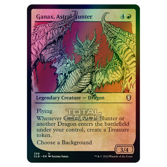 Magic The Gathering - Commander Legends - Battle for Baldur's Gate - Ganax, Astral Hunter - 398/361 (Foil)