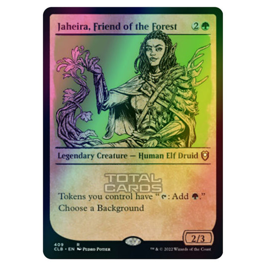 Magic The Gathering - Commander Legends - Battle for Baldur's Gate - Jaheira, Friend of the Forest - 409/361 (Foil)