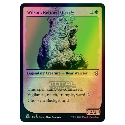 Magic The Gathering - Commander Legends - Battle for Baldur's Gate - Wilson, Refined Grizzly - 411/361 (Foil)