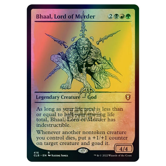 Magic The Gathering - Commander Legends - Battle for Baldur's Gate - Bhaal, Lord of Murder - 416/361 (Foil)