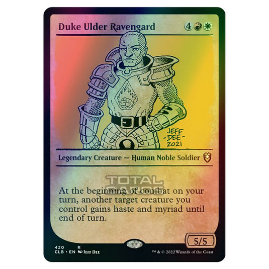 Magic The Gathering - Commander Legends - Battle for Baldur's Gate - Duke Ulder Ravengard - 420/361 (Foil)