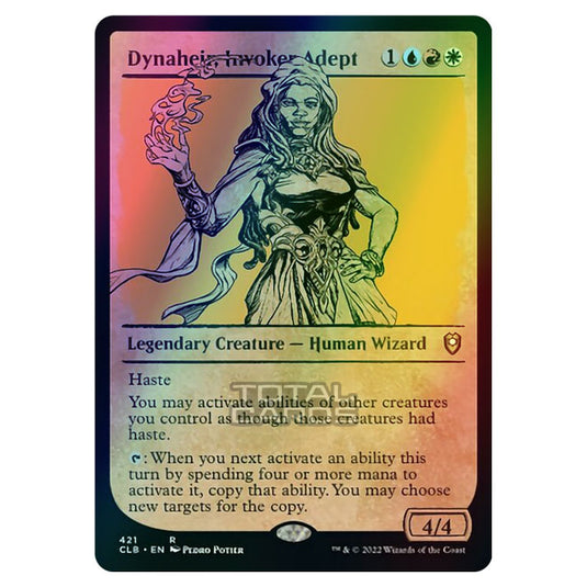 Magic The Gathering - Commander Legends - Battle for Baldur's Gate - Dynaheir, Invoker Adept - 421/361 (Foil)