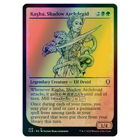 Magic The Gathering - Commander Legends - Battle for Baldur's Gate - Kagha, Shadow Archdruid - 426/361 (Foil)