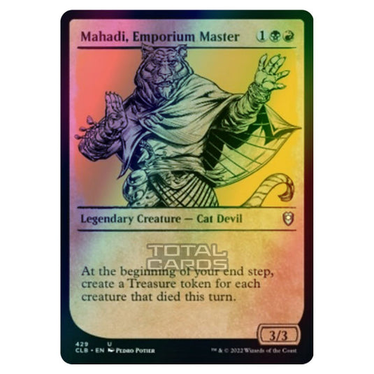 Magic The Gathering - Commander Legends - Battle for Baldur's Gate - Mahadi, Emporium Master - 429/361 (Foil)