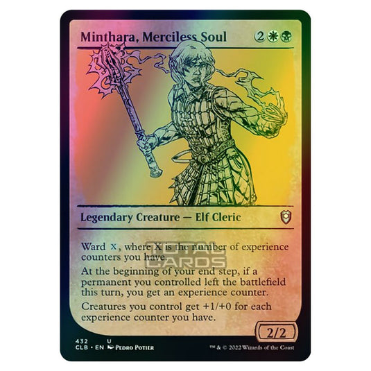 Magic The Gathering - Commander Legends - Battle for Baldur's Gate - Minthara, Merciless Soul - 432/361 (Foil)