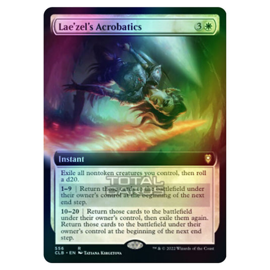 Magic The Gathering - Commander Legends - Battle for Baldur's Gate - Lae'zel's Acrobatics - 556/361 (Foil)