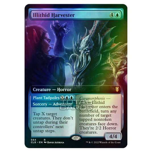 Magic The Gathering - Commander Legends - Battle for Baldur's Gate - Illithid Harvester / Plant Tadpoles - 564/361 (Foil)