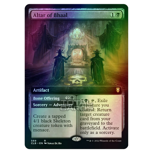 Magic The Gathering - Commander Legends - Battle for Baldur's Gate - Altar of Bhaal / Bone Offering - 569/361 (Foil)