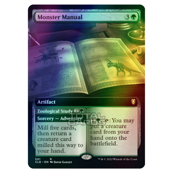 mtg monster manual card Magic The Gathering - Commander Legends - Battle for Baldur's Gate