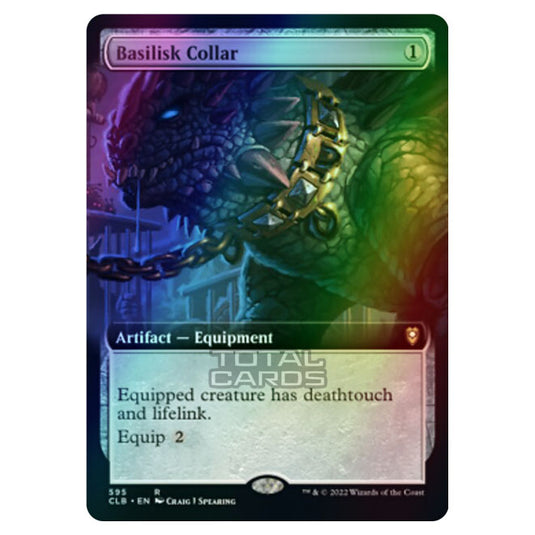 Magic The Gathering - Commander Legends - Battle for Baldur's Gate - Basilisk Collar - 595/361 (Foil)