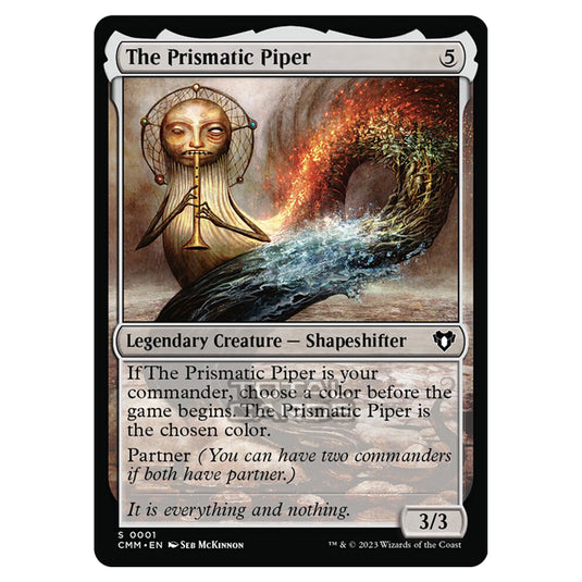 Magic The Gathering - Commander Masters - The Prismatic Piper - 0001