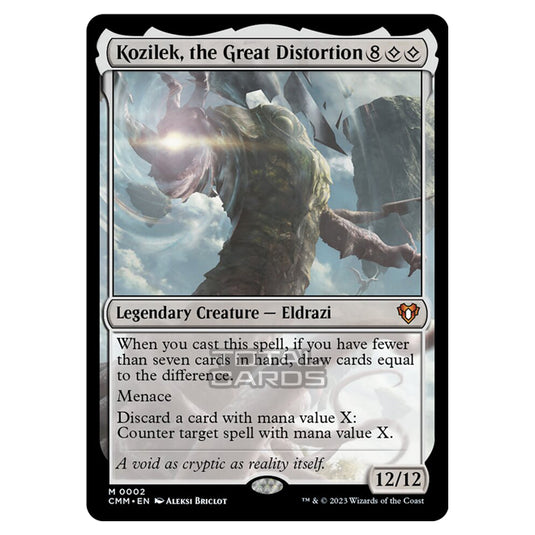 Magic The Gathering - Commander Masters - Kozilek, the Great Distortion - 0002