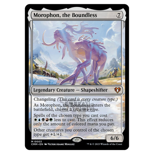 Magic The Gathering - Commander Masters - Morophon, the Boundless - 0003