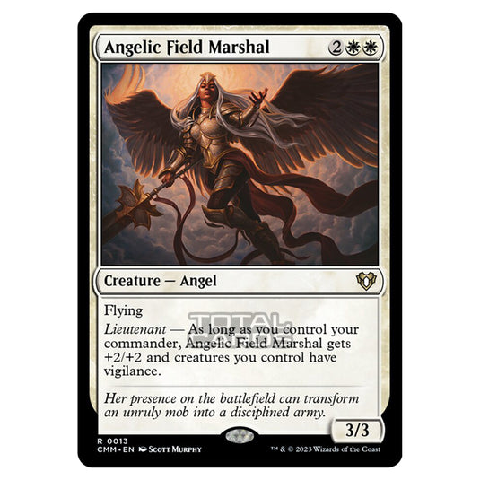 Magic The Gathering - Commander Masters - Angelic Field Marshal - 0013
