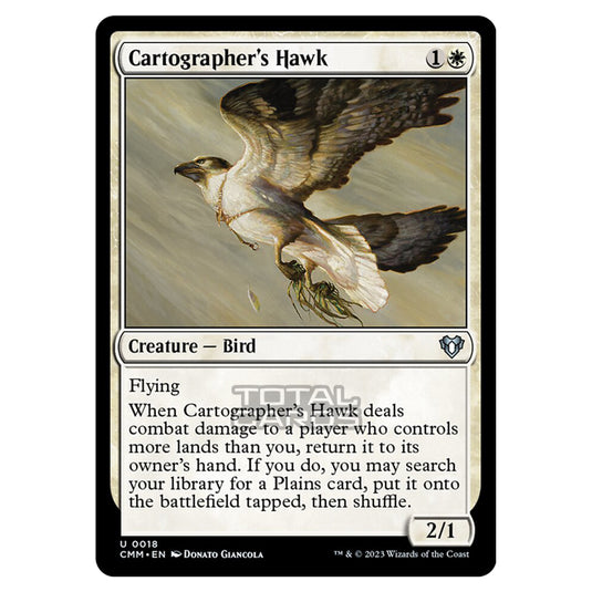 Magic The Gathering - Commander Masters - Cartographer's Hawk - 0018