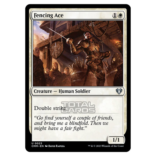 Magic The Gathering - Commander Masters - Fencing Ace - 0023