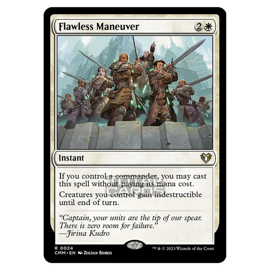 Magic The Gathering - Commander Masters - Flawless Maneuver - 0024