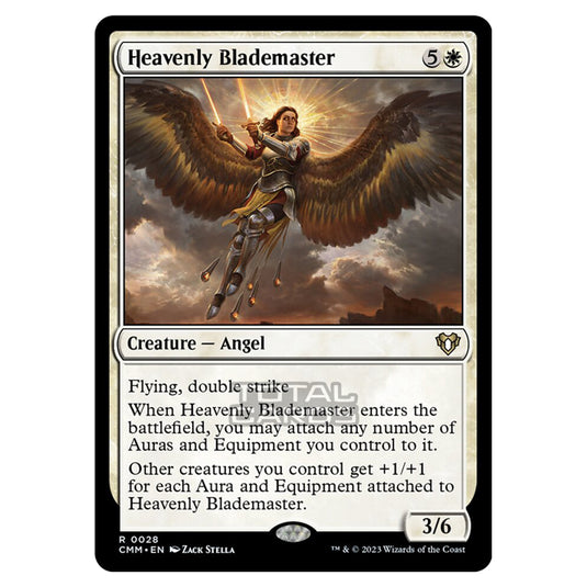 Magic The Gathering - Commander Masters - Heavenly Blademaster - 0028