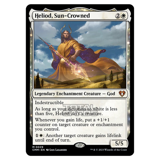 Magic The Gathering - Commander Masters - Heliod, Sun-Crowned - 0029