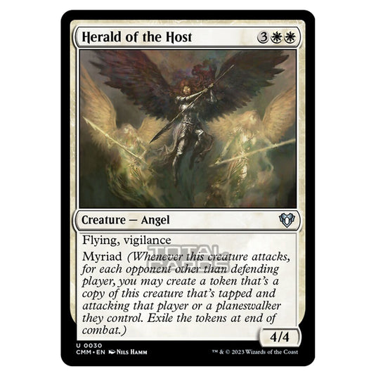 Magic The Gathering - Commander Masters - Herald of the Host - 0030