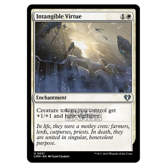 Magic The Gathering - Commander Masters - Intangible Virtue - 0031