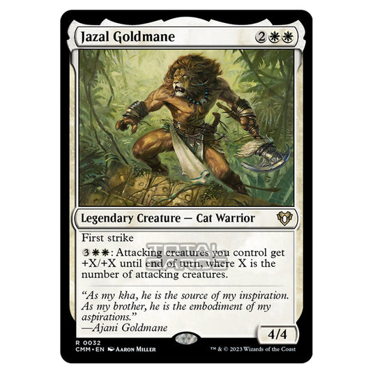 Magic The Gathering - Commander Masters - Jazal Goldmane - 0032