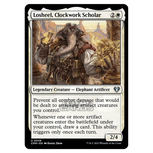 Magic The Gathering - Commander Masters - Losheel, Clockwork Scholar - 0038