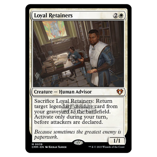 Magic The Gathering - Commander Masters - Loyal Retainers - 0039