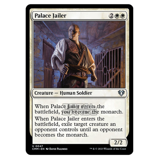 Magic The Gathering - Commander Masters - Palace Jailer - 0047