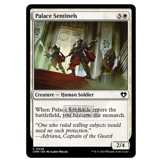 Magic The Gathering - Commander Masters - Palace Sentinels - 0048