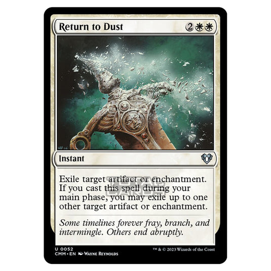 Magic The Gathering - Commander Masters - Return to Dust - 0052