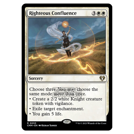 Magic The Gathering - Commander Masters - Righteous Confluence - 0053