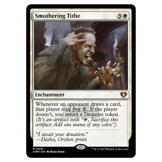 Magic The Gathering - Commander Masters - Smothering Tithe - 0057