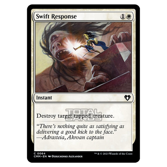 Magic The Gathering - Commander Masters - Swift Response - 0064