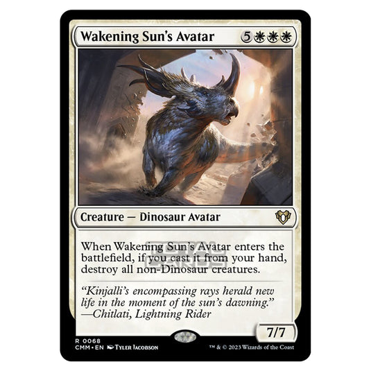 Magic The Gathering - Commander Masters - Wakening Sun's Avatar - 0068