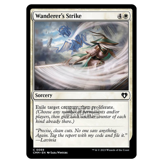 Magic The Gathering - Commander Masters - Wanderer's Strike - 0069