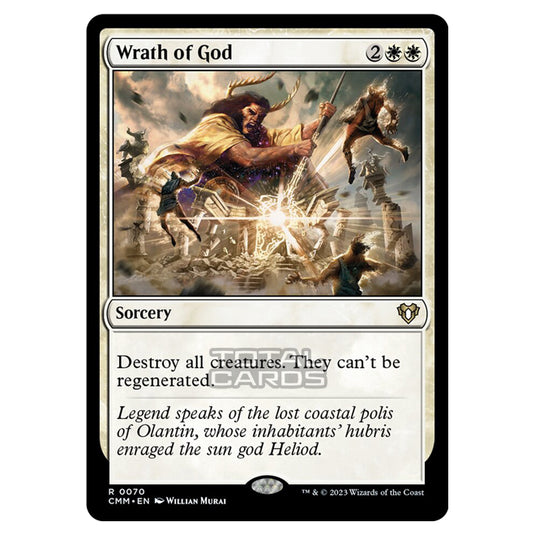 Magic The Gathering - Commander Masters - Wrath of God - 0070