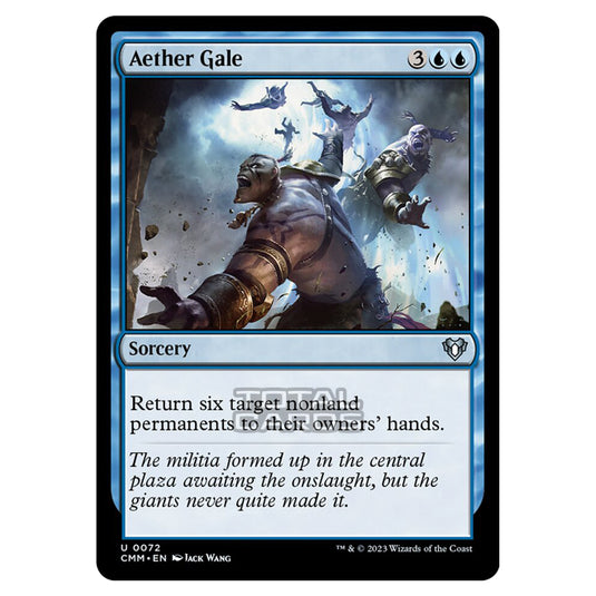 Magic The Gathering - Commander Masters - Aether Gale - 0072