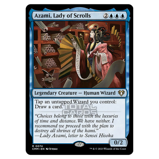 Magic The Gathering - Commander Masters - Azami, Lady of Scrolls - 0074