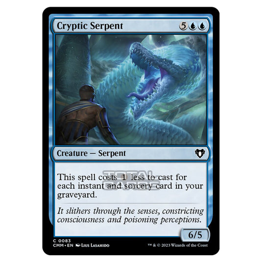 Magic The Gathering - Commander Masters - Cryptic Serpent - 0083