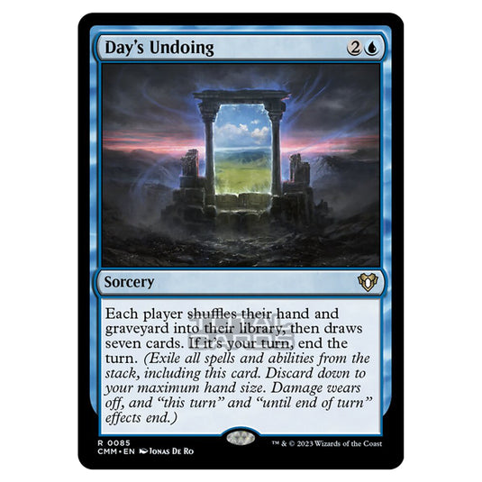 Magic The Gathering - Commander Masters - Day's Undoing - 0085