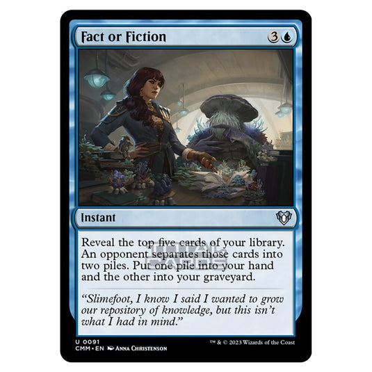 Magic The Gathering - Commander Masters - Fact or Fiction - 0091