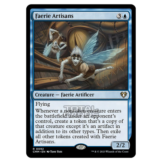 Magic The Gathering - Commander Masters - Faerie Artisans - 0092 Magic The Gathering - Commander Masters - Faerie Artisans - 0092